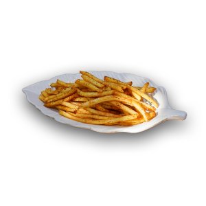 Kaju Baharatlı Patates Kızartması / Frencf Fries With Caun Spice