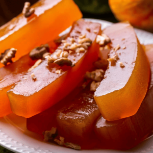 Tahinli Çıtır Kabak Tatlısı / Crispy Pumkin Dessert Wit Tahini