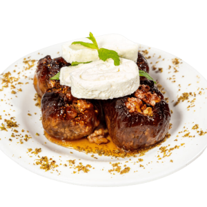 Kaymaklı Cevizli İncir Tatlısı / Fig Dessert With Milk Cream And Walnuts